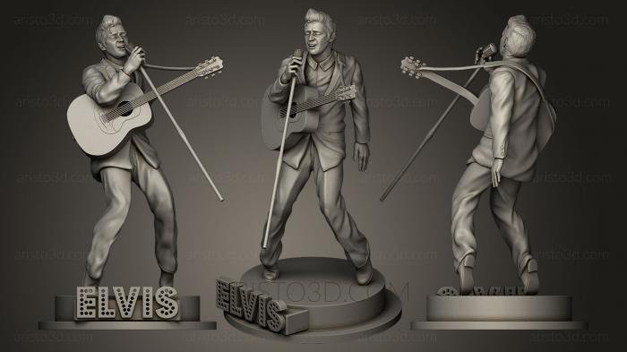 Statues of famous people (STKC_0026) 3D model for CNC machine